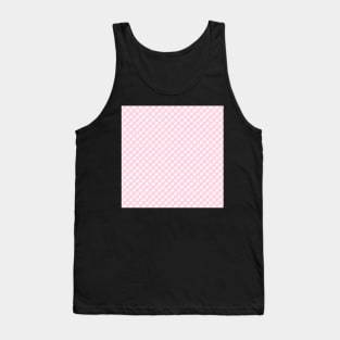 Seamless pink and white stripe pattern Tank Top